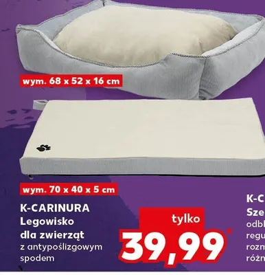 Legowisko dla zwierząt  promocja w Kaufland