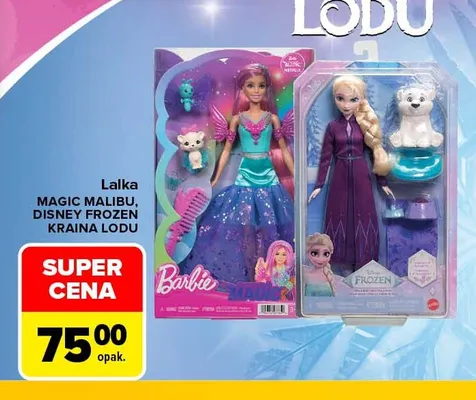 Lalka Disney Frozen Kraina Lodu promocja w Carrefour