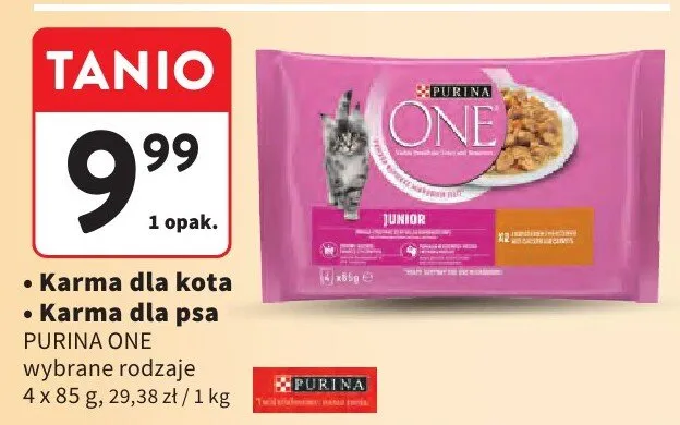 Karma dla psa promocja w Intermarche