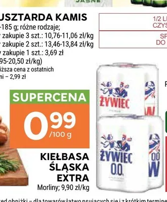 Kiełbasa Śląska Extra Morliny promocja w Stokrotka