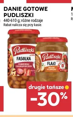 Danie gotowe flaki Pudliszki promocja w Stokrotka