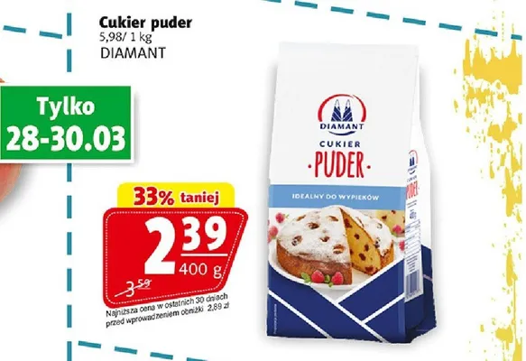 Cukier puder promocja w Prim Market