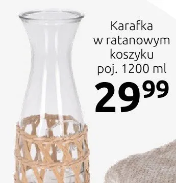 Karafka w ratanowym koszyku promocja w Black Red White