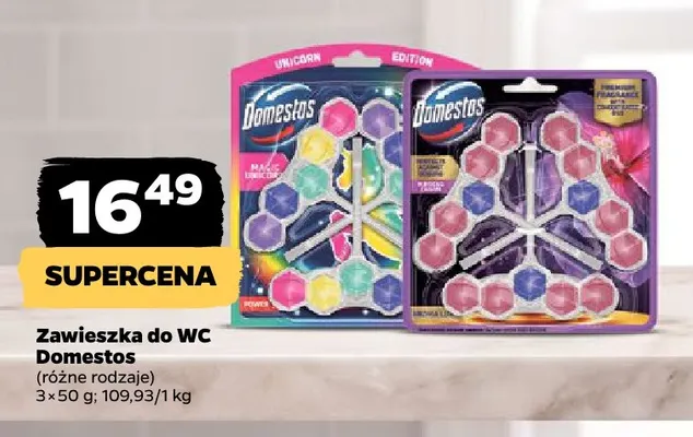 Zawieszka do WC Domestos promocja w Netto