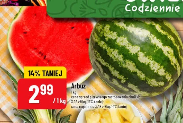 Arbuz promocja w POLOmarket