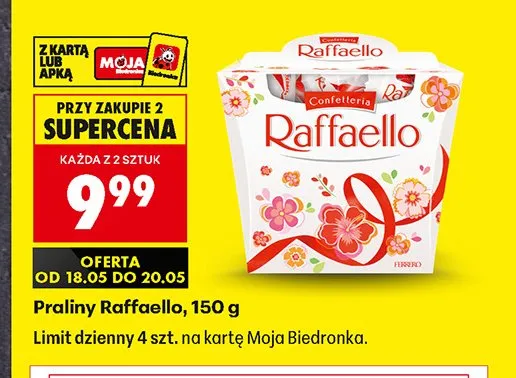 Praliny Raffaello promocja w Biedronka
