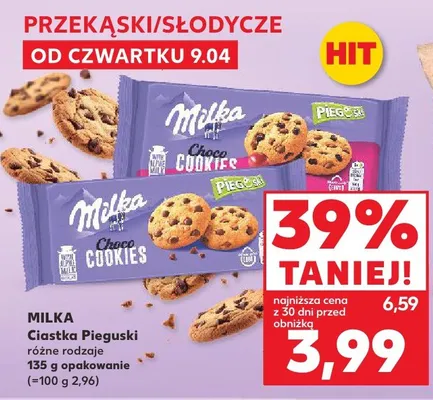 Ciastka pieguski różne rodzaje promocja w Kaufland
