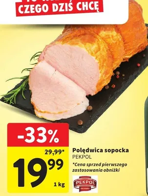 Polędwica sopocka Pekpol promocja w Intermarche