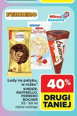 Lody Kinder Bueno promocja w Carrefour