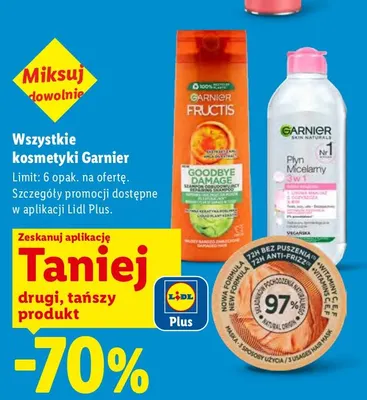Maska do włosów Garnier Fructis Hair Mask promocja w Lidl