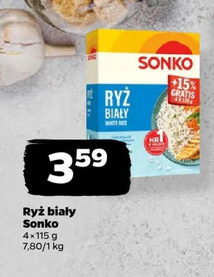 Ryż biały Sonko promocja w Netto