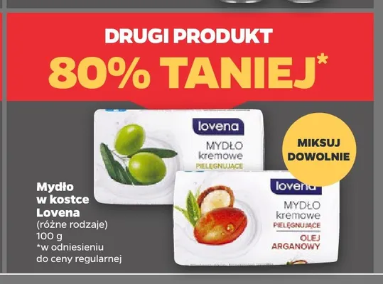 Mydło w kostce oliwkowe Lovena promocja w Netto