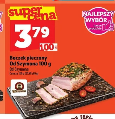 Boczek pieczony Od Szymona promocja w TOPAZ