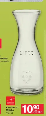 Karafka Bormioli Rocco Misura 1 l promocja w Selgros
