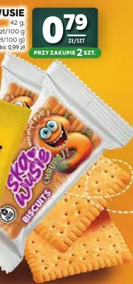 Herbatniki Skawusie Skawa promocja w Stokrotka