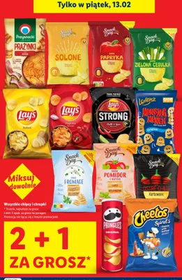 Chipsy Papryka promocja w Lidl