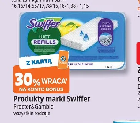 Produkty marki Swiffer promocja w Leclerc