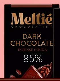 Czekolada gorzka Meltié 85% kakao promocja w Biedronka