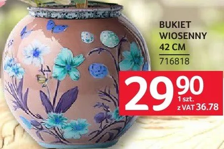 Bukiet wiosenny 42 cm promocja w Selgros
