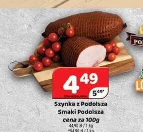 Szynka z Podolsza Smaki Podolsza promocja w Delfin