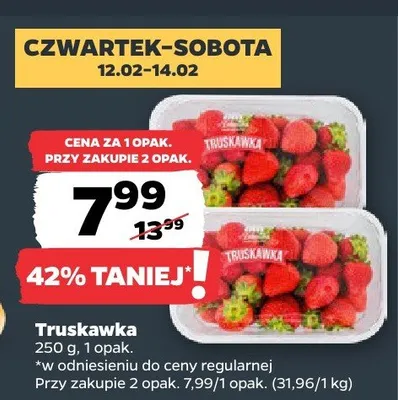 Truskawka promocja w Netto