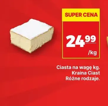 Ciasta na wagę Kraina Ciast promocja w API Market