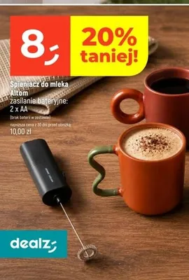 Spieniacz do mleka Altom promocja w Dealz