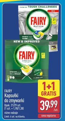 Kapsułki do zmywarki promocja w Aldi