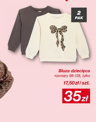 Bluza dziecięca 2-pak promocja w KiK