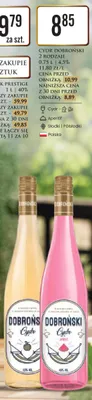 Cydr Dobroński arbuz 4,5% promocja w Dino