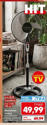 Wentylator stojący promocja w Kaufland