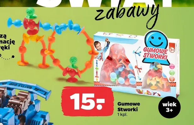 Gumowe Stworki promocja w Netto