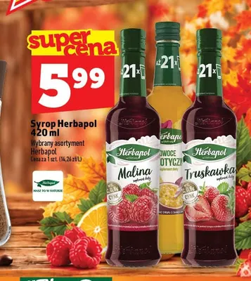 Syrop Herbapol Owoce egzotyczne promocja w TOPAZ