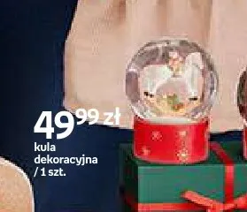 Kula dekoracyjna Joyful Xmas promocja w Empik