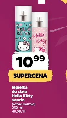 Mgiełka do ciała Hello Kitty Sentio promocja w Netto
