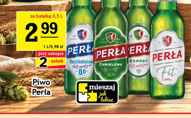 Piwo Perła Export promocja w Gram Market