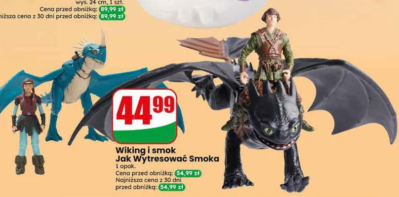Zestaw Wiking i smok Jak Wytresować Smoka promocja w Dino