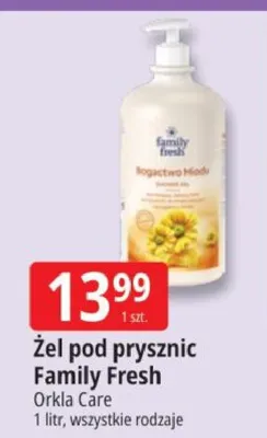 Żel pod prysznic Family Fresh promocja w Leclerc