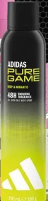 Antyperspirant w sprayu Adidas Pure Game promocja w Dino