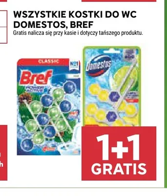 Kostka do WC Bref promocja w Stokrotka