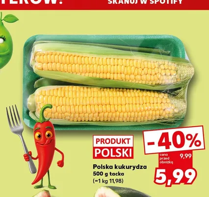 Kukurydza polska promocja w Kaufland