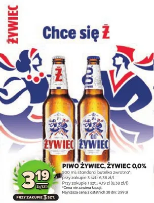 Piwo żywiec, żywiec 0,0% promocja w Stokrotka