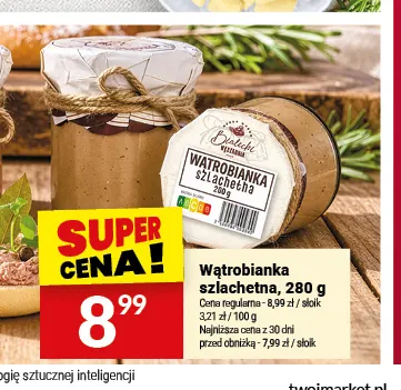 Wątrobianka szlachetna Białecki promocja w Twój Market