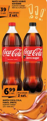 Napój gazowany Coca-Cola Zero Sugar promocja w Euro Sklep