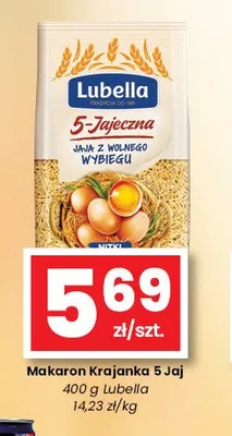 Makaron Krajanka 5 Jaj Lubella promocja w emma MARKET