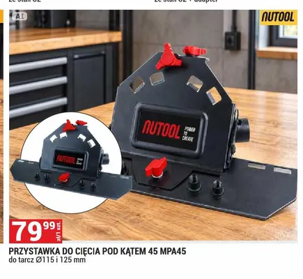 Przystawka do cięcia pod kątem 45 MPA45 Nutool promocja w Merkury Market