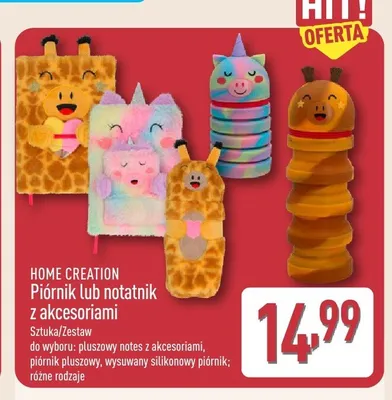 Piórnik wysuwany silikonowy Home Creation promocja w Aldi
