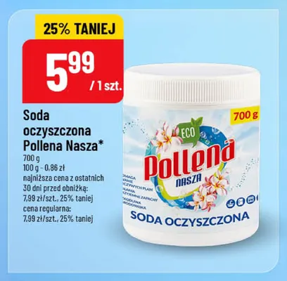 Soda oczyszczona Pollena Nasza promocja w POLOmarket