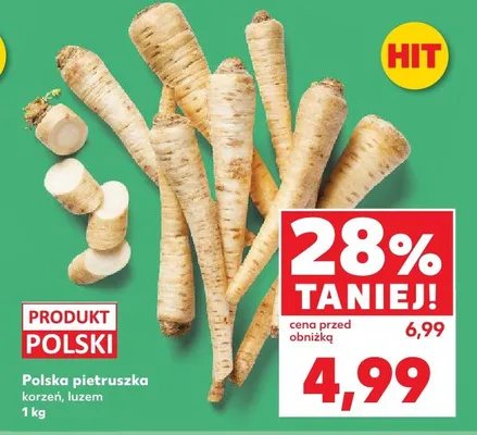 Pietruszka korzeń luzem promocja w Kaufland