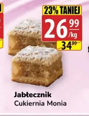 Jabłecznik Cukiernia Monia promocja w API Market